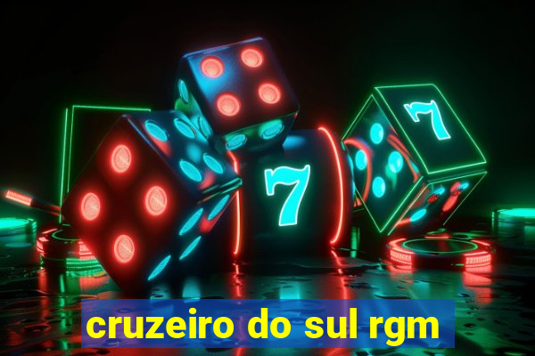 cruzeiro do sul rgm